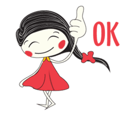 Candy Girl River Hair sticker #14038101