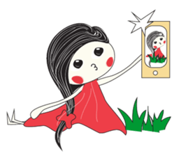 Candy Girl River Hair sticker #14038102