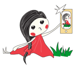 Candy Girl River Hair sticker #14038102