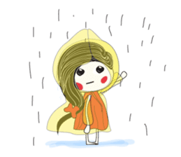 Candy Girl River Hair sticker #14038104