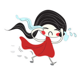 Candy Girl River Hair sticker #14038105