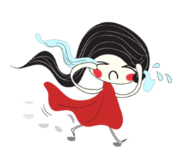 Candy Girl River Hair sticker #14038105