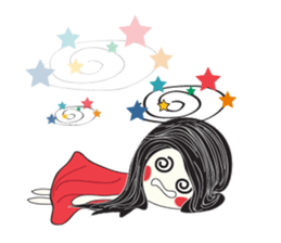 Candy Girl River Hair sticker #14038107