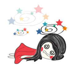 Candy Girl River Hair sticker #14038107