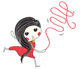 Candy Girl River Hair sticker #14038108