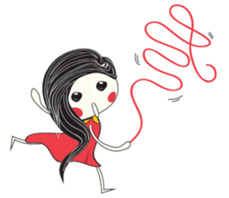 Candy Girl River Hair sticker #14038108