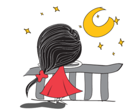 Candy Girl River Hair sticker #14038109