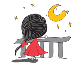 Candy Girl River Hair sticker #14038109