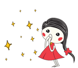 Candy Girl River Hair sticker #14038110