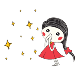 Candy Girl River Hair sticker #14038110