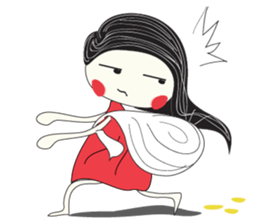 Candy Girl River Hair sticker #14038113