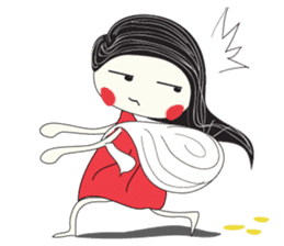 Candy Girl River Hair sticker #14038113