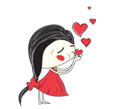 Candy Girl River Hair sticker #14038115