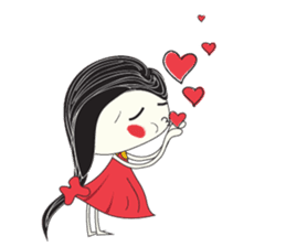 Candy Girl River Hair sticker #14038115