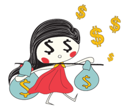 Candy Girl River Hair sticker #14038117