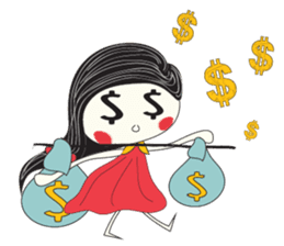 Candy Girl River Hair sticker #14038117