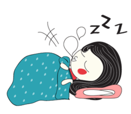 Candy Girl River Hair sticker #14038118