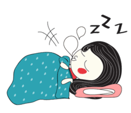 Candy Girl River Hair sticker #14038118