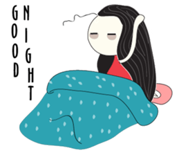 Candy Girl River Hair sticker #14038119