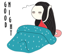 Candy Girl River Hair sticker #14038119