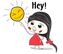 Candy Girl River Hair sticker #14038121