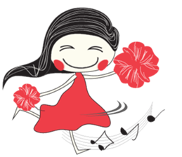 Candy Girl River Hair sticker #14038122