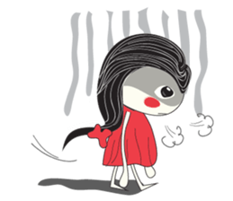 Candy Girl River Hair sticker #14038124