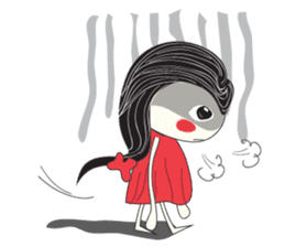 Candy Girl River Hair sticker #14038124