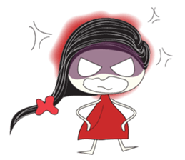 Candy Girl River Hair sticker #14038125