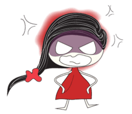 Candy Girl River Hair sticker #14038125