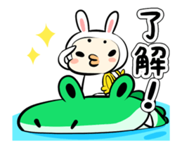 White Rabbit Mr.Usataro sticker #14038753