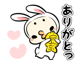 White Rabbit Mr.Usataro sticker #14038760