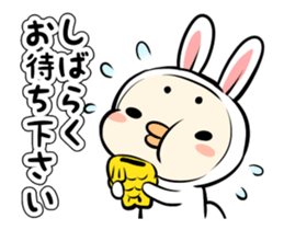 White Rabbit Mr.Usataro sticker #14038769