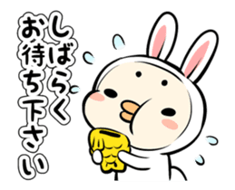White Rabbit Mr.Usataro sticker #14038769