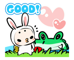 White Rabbit Mr.Usataro sticker #14038771