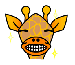 gently giraffe sticker #14039052