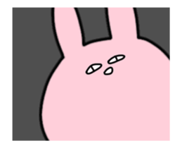 Somewhat moves a rabbit. sticker #14039578