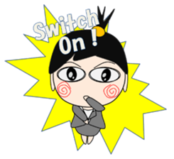 Switch girl sticker #14039841