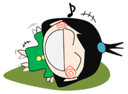 Switch girl sticker #14039875