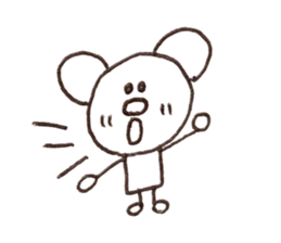 Bear Sam Tan sticker #14040031