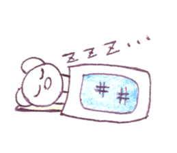 Bear Sam Tan sticker #14040056