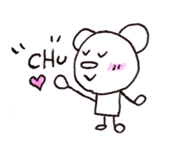 Bear Sam Tan sticker #14040057