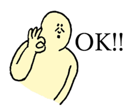 Beard man's name is Ayato sticker #14040070