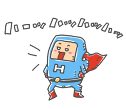 bokutachino hero sticker #14040470