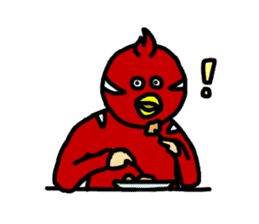 Cho Jin The Bird Man sticker #14041097