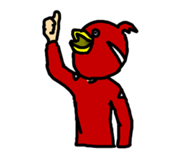 Cho Jin The Bird Man sticker #14041099