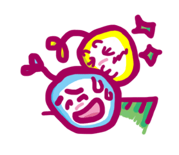 Apple in love sticker #14041405