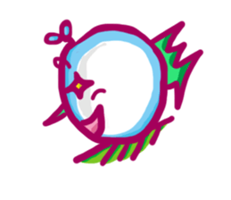 Apple in love sticker #14041407