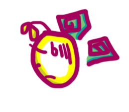 Apple in love sticker #14041419