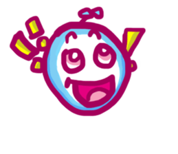 Apple in love sticker #14041428